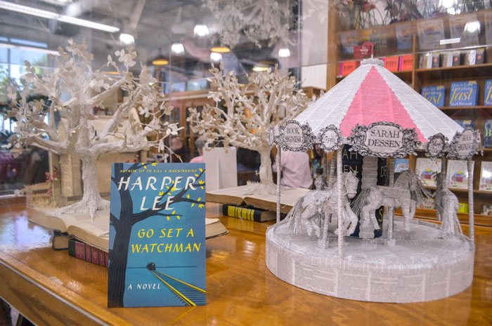 Half Price Books Flagship Book Artwork