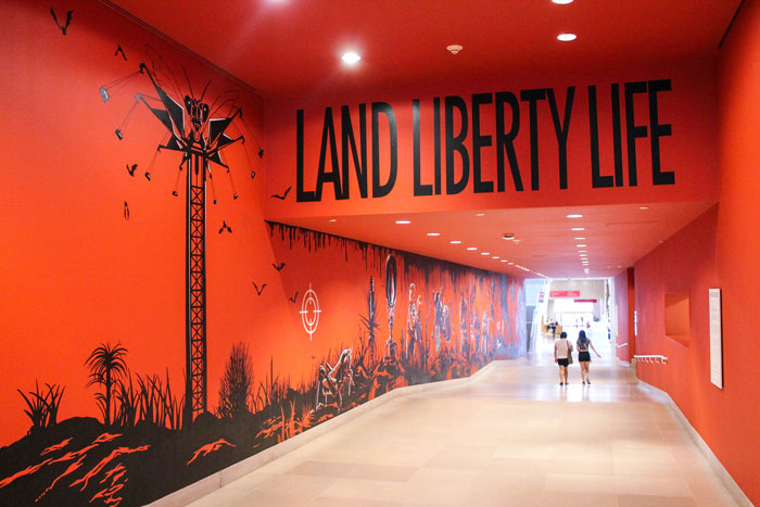 Mural Dallas Museum of Art