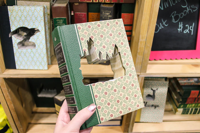 Hogwarts Castle Book Art