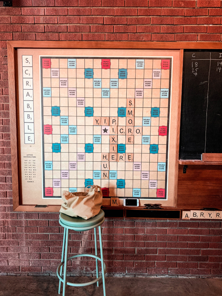 Giant Scrabble Board