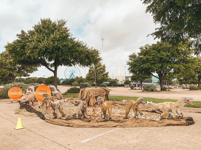 Jurassic Quest at Fair Park in Dallas, TX